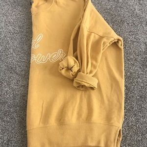 Crew neck sweatshirt